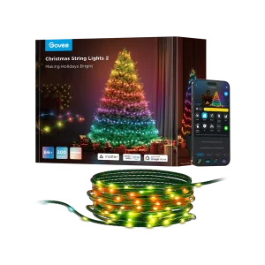 Smart Christmas string lights with 130+ scenes and shape mapping